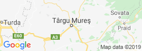 Targu Mures map